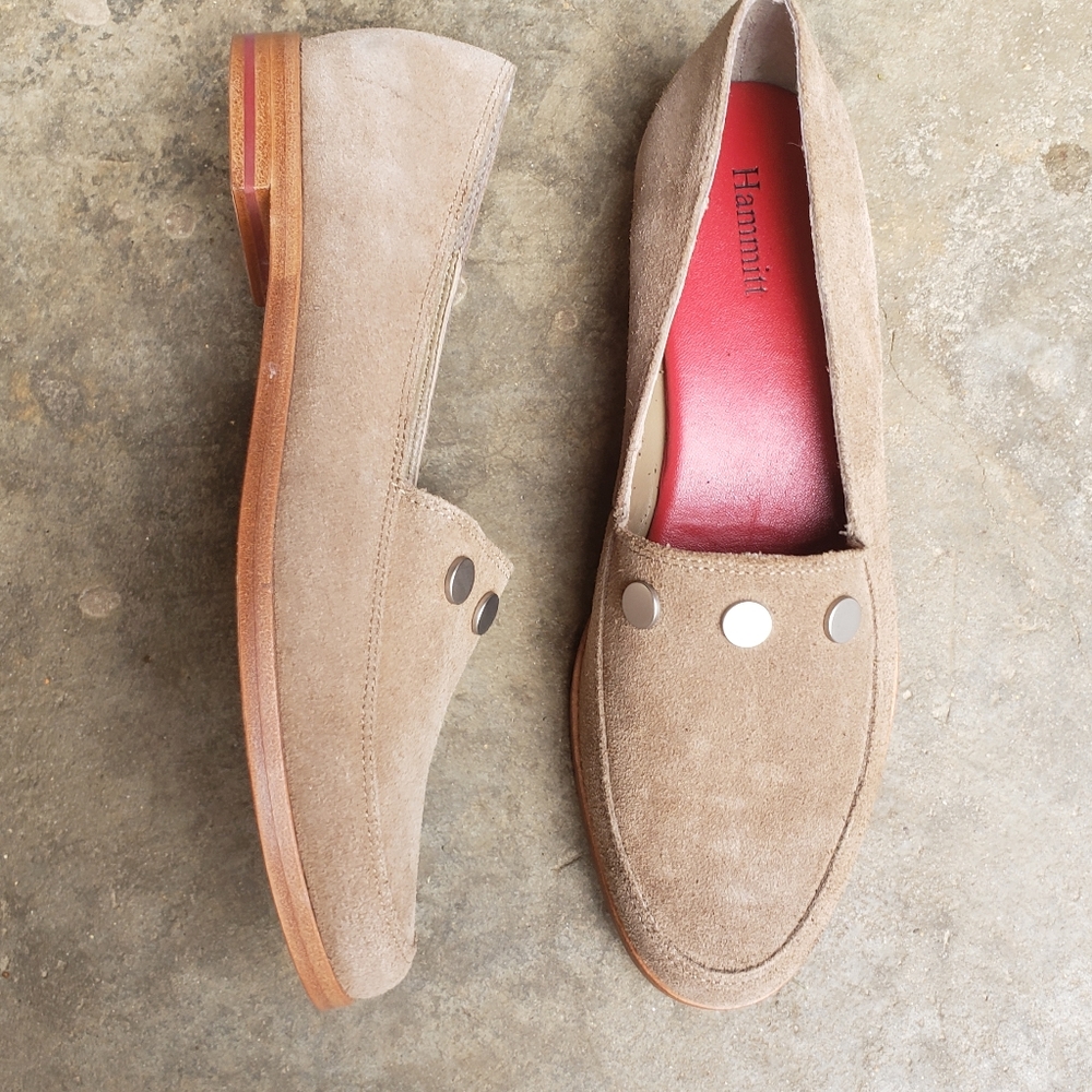 NEW Hammitt Cooper Beach Suede genuine leather loafers size 7